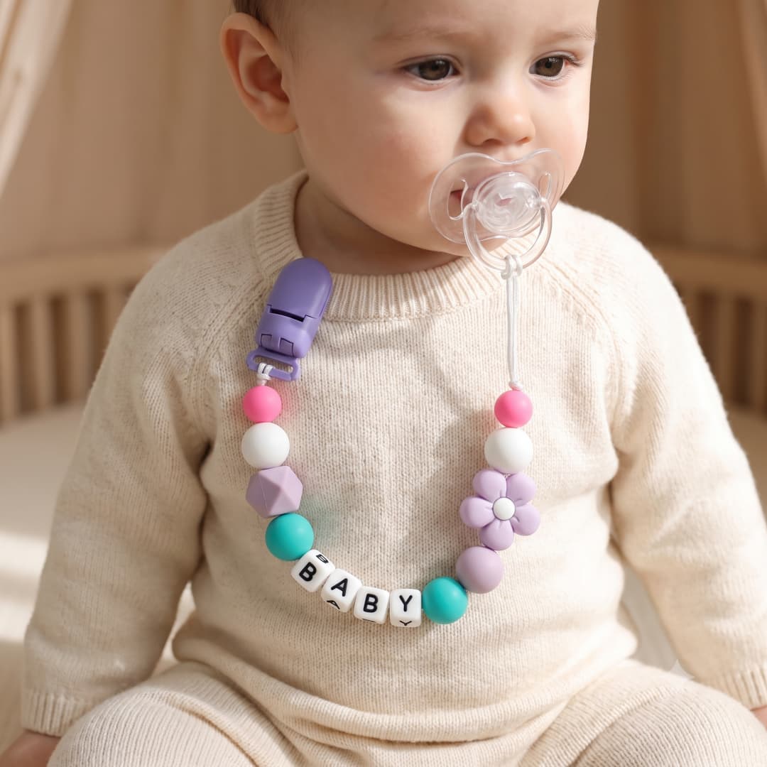 Personalized Pacifier Clip Cus - đánh giá và giá Baby Pacifier Clip