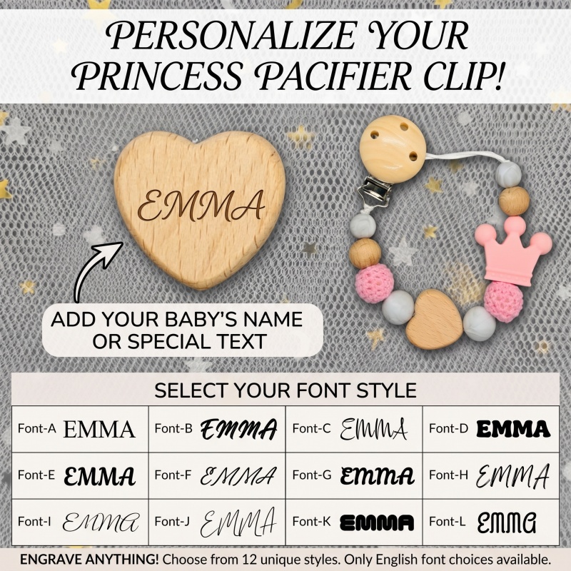 Personalized Baby Pacifier Cli - đánh giá và giá Baby Pacifier Clip