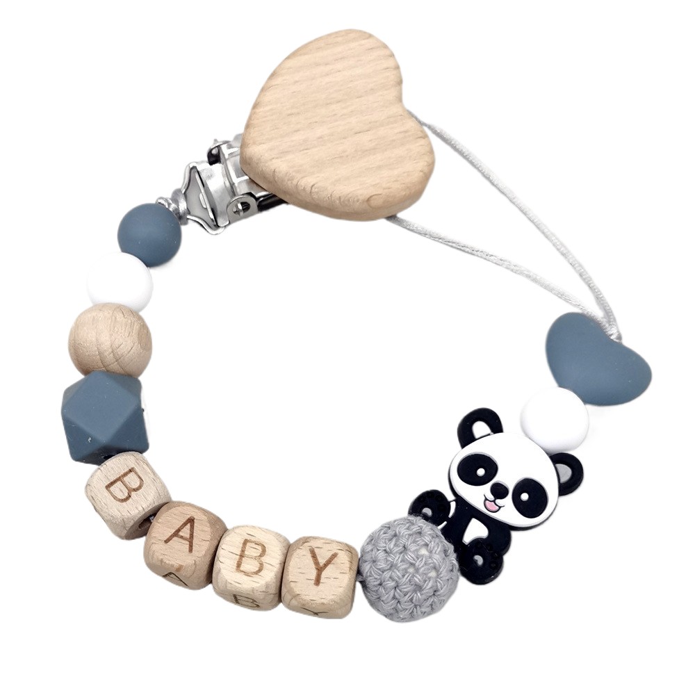 Wooden Personalized Baby Pacif - đánh giá và giá Baby Pacifier Clip