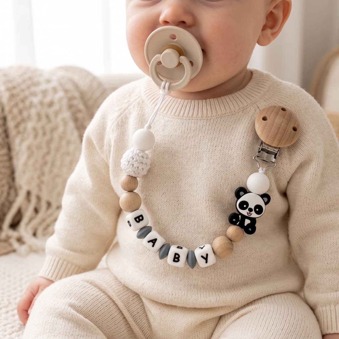 Custom Name Baby Pacifier Clip - đánh giá và giá Baby Pacifier Clip