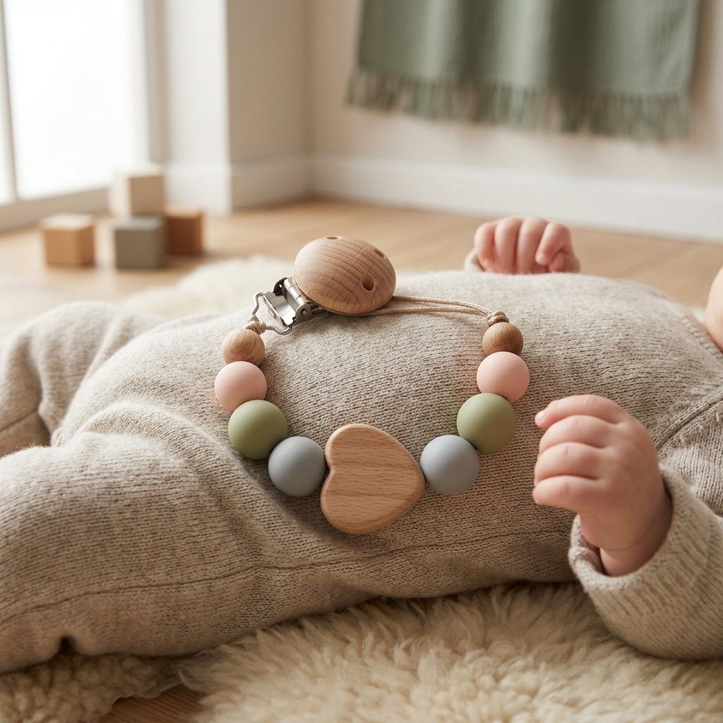Baby DIY Custom Hebrew Name Pa - đánh giá và giá Baby Pacifier Clip