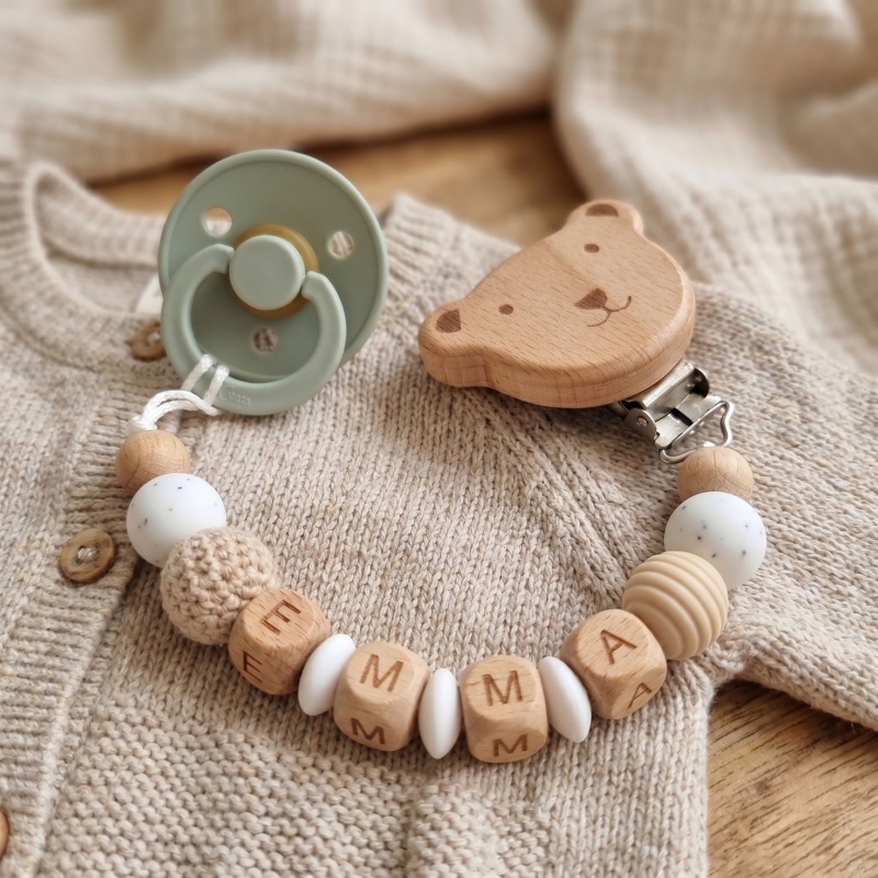 Personalized Pacifier Clip Cus - đánh giá và giá Baby Pacifier Clip