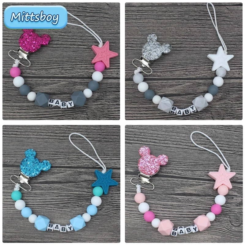 NEW Personalised Name Baby Tee - đánh giá và giá Baby Pacifier Clip